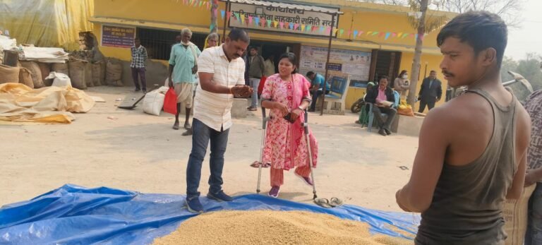 धान उपार्जन केंद्र पोड़ी उपरोड़ा में व्यवस्था सराहनीय, निरीक्षण में सब कुछ सुचारू पाया गया