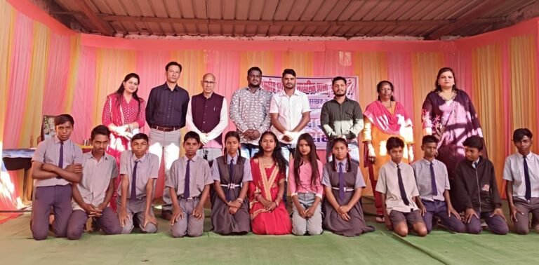  माध्यमिक शाला गेवरा बस्ती में धूमधाम से मनाया गया वार्षिक उत्सव एवं विदाई समारोह