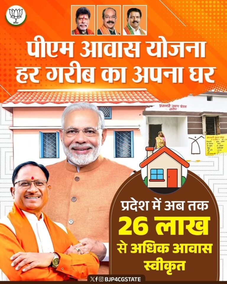 पक्के घर का सपना हुआ साकार, 26 लाख से अधिक परिवारों को मिला अपना आशियाना
