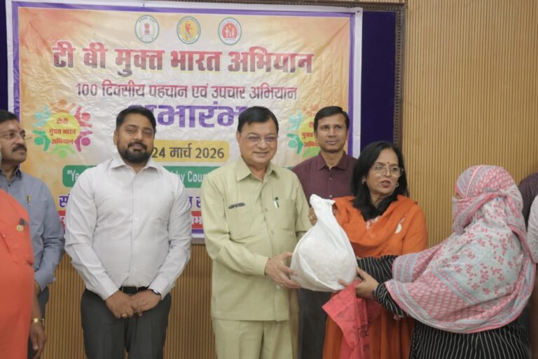  टीबी मुक्त कोरबा की ओर बड़ा कदम: विश्व क्षय दिवस पर 100 दिवसीय अभियान का शुभारंभ, मंत्री लखनलाल देवांगन ने दिलाया संकल्प 