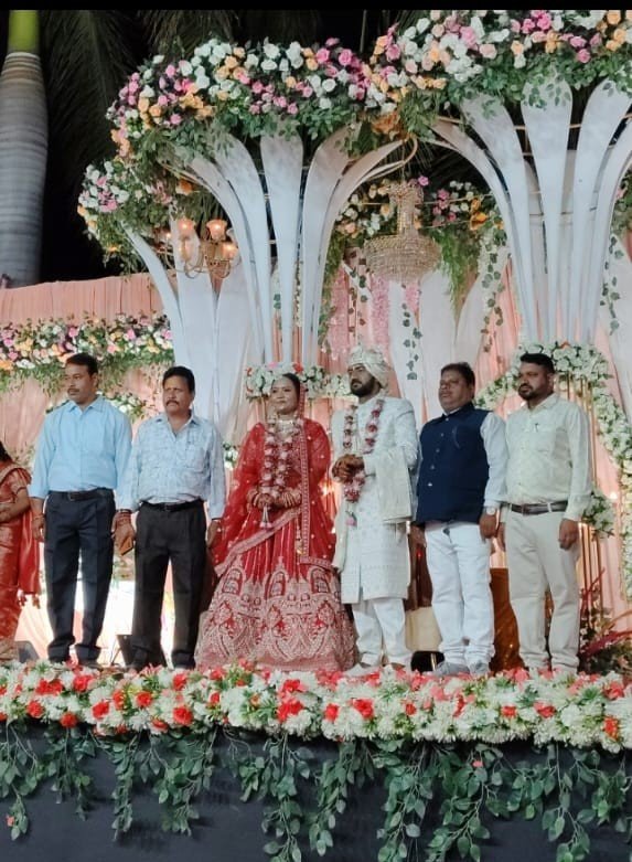 श्रीवास समाज की रानी नायब तहसीलदार, रीतु श्रीवास का शुभ विवाह पेंड्रा में संपन्न हुआ …..