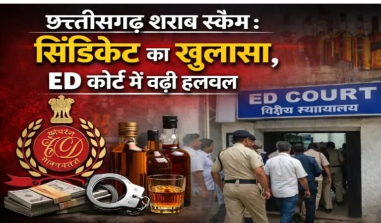 शराब सिंडिकेट का बड़ा खेल: 3200 करोड़ का घोटाला, ED-EOW की ताबड़तोड़ कार्रवाई”