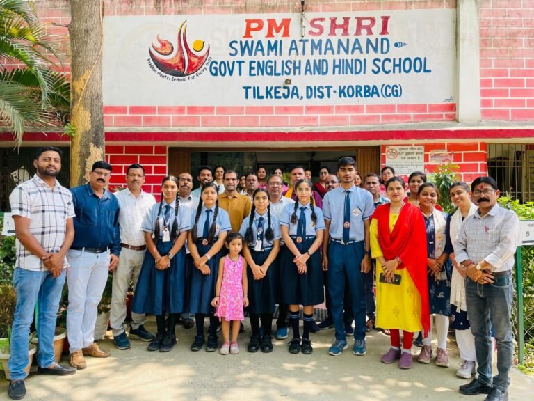 पीएम श्री आत्मानंद विद्यालय तिलकेजा का जलवा, छात्रों ने लहराया सफलता का परचम
